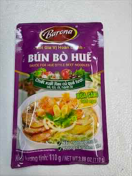 (BARONA) SAUCE FOR HUE STYLE BEEF NOODLES 80X110G