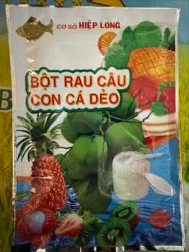 (GOLDEN CUP) BỘT RAU CÂU Cá dẻo 