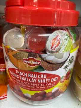 TROPICAL FRUIT FLAVOR JELLY 6X1KG