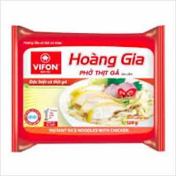 (VIFON) HOANG GIA INSTANTNÍ NUDLE S KUŘECÍ PŘÍCHUTÍ 18X120G