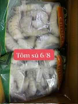 Tôm 6/8 sú có vỏ ko đầu Aisia 800 g 