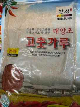 Ớt Bột làm Kim Chi 500 g 