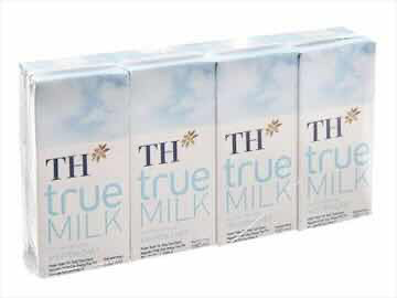 Sữa TH true milk ko đường bich 4 ks 
