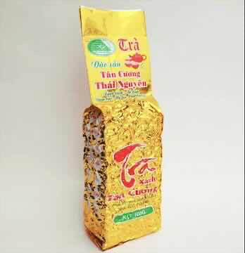 [VN10068] (TAN CUONG - THAI NGUYEN) PREMIUM GREEN TEA (GOLD PACKAGE) 30X500G