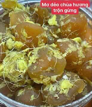 Ô Mai Mơ Dẻo Trộn Gừng - Phố Cổ 200 g 