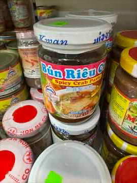 Gia vị Bún riêu cua 