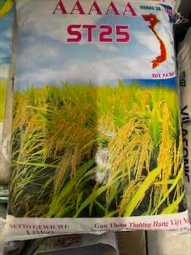 Gạo St25 Sóc Trăng 18 kg 